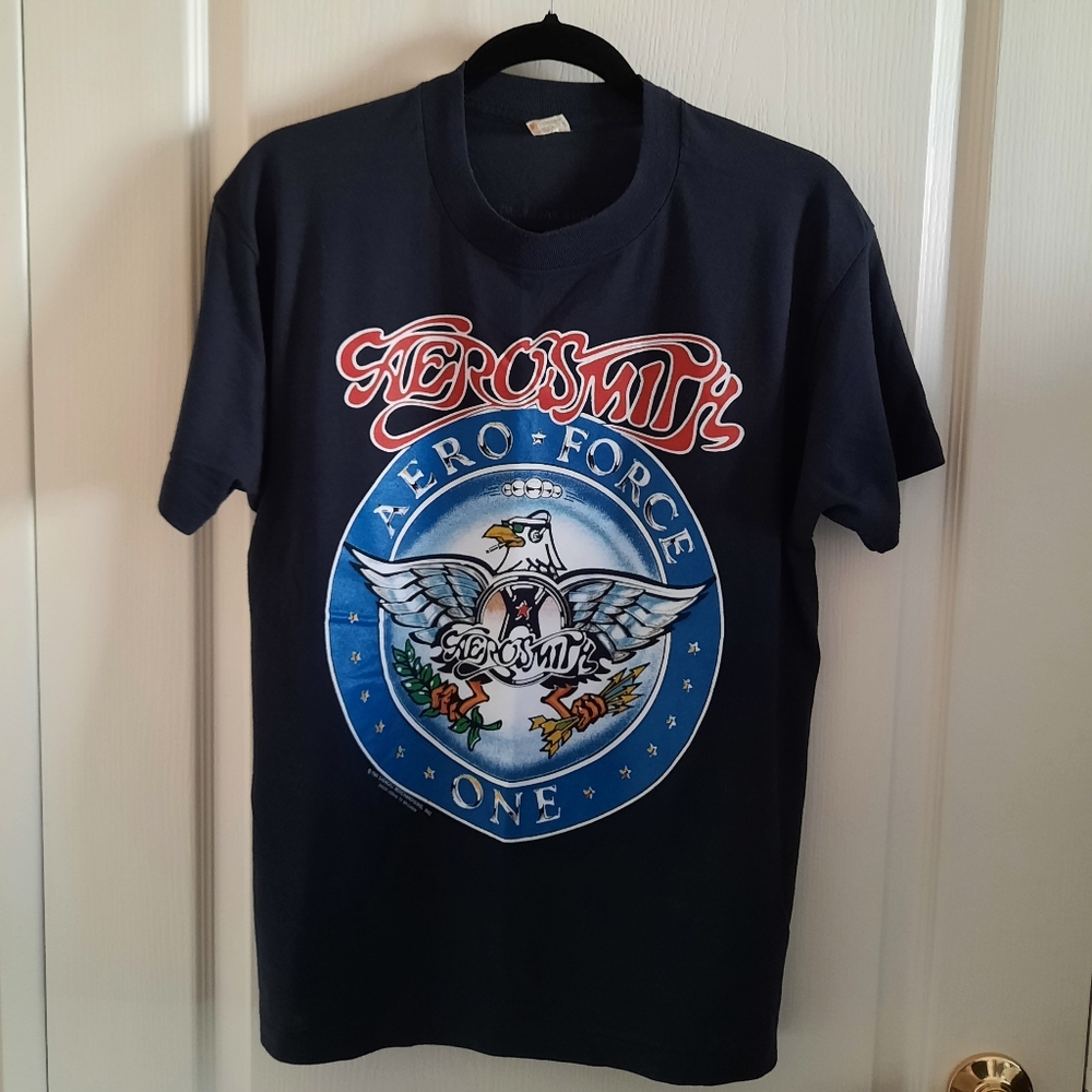 Vintage Authentic 1989 Aerosmith Concert Tour Shirt